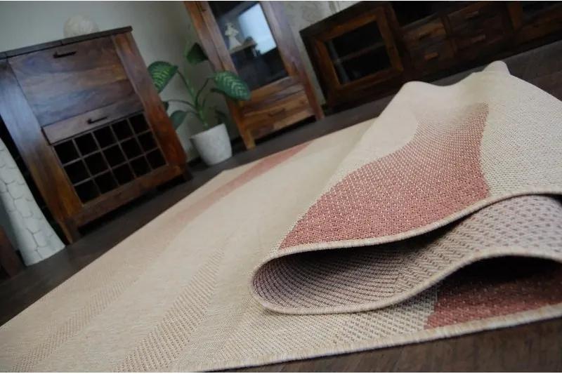 styldomova Šnúrkový koberec sizal floorlux 20212 vlny svetlý/oranžový