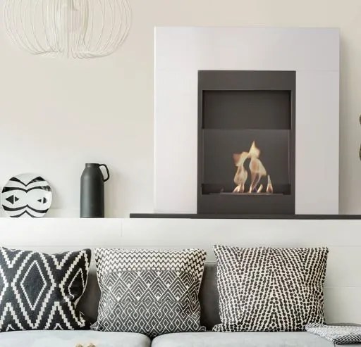 Voľne stojaci biokrb Whiskey 2 White