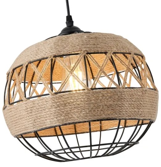 Luster na lanku 1xE27/15W/230V béžová