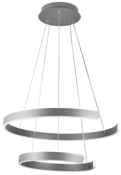 LED Stmievateľný luster na lanku LED/120W/230V 3000-6500K + diaľkové ovládanie