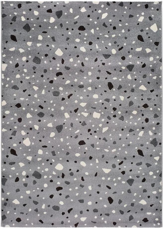 Sivý koberec Universal Adra Punto, 160 x 230 cm