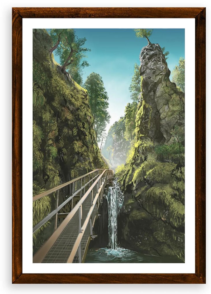 Poster Jánošíkové diery - Poster 50x70cm bez rámu (44,9€)