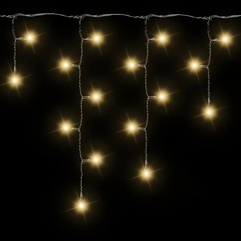 Nexos 38533 Vianočný svetelný dážď 400 LED teple biela - 7,8 m