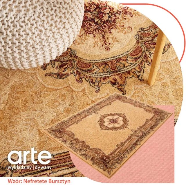 Koberec  Agnella Agnus Nefretete Bursztyn