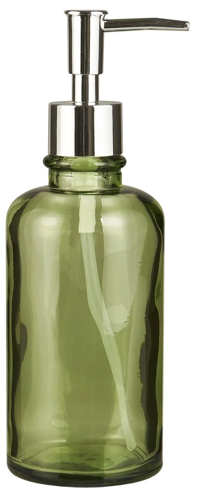 Ib Laursen Sklenený dávkovač na mydlo Green 300 ml