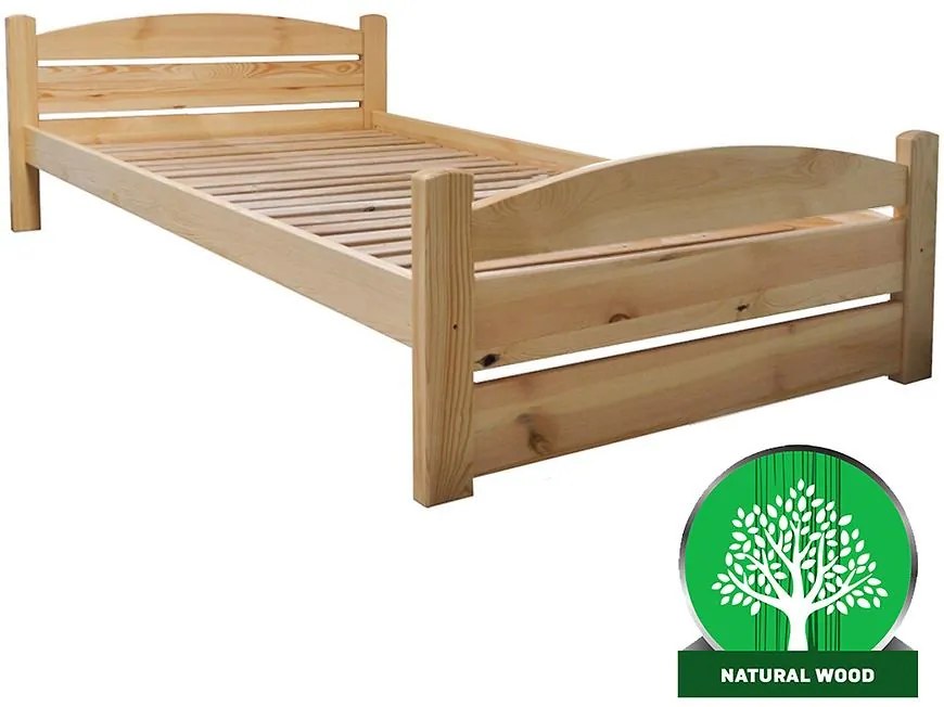 Posteľ T 140 borovica
