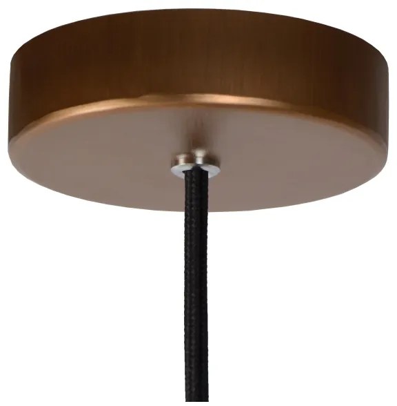 Lucide 74410/01/62 - Luster na lanku ZINO 1xE27/60W/230V hnedá
