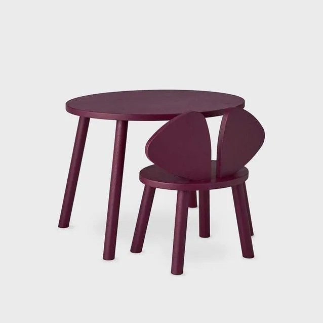 Stolička Nofred Mouse burgundy