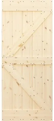 Interiérové dvere Radex Loft Rustic KK 210 x 79 cm Ľ/P