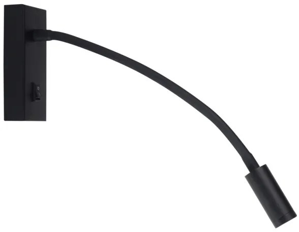 Kanlux 32522 - LED Flexibilná lampička TONIL LED/2,7W/230V čierna