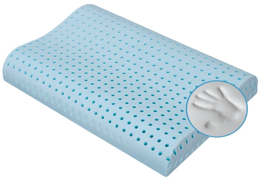 Anatomický vankúš Materasso Paris - 60 x 43 x 10-11 cm