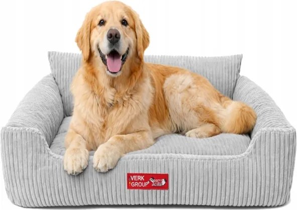 Pelech pre psa / mačku L - Menčester gaučík - svetlá sivá