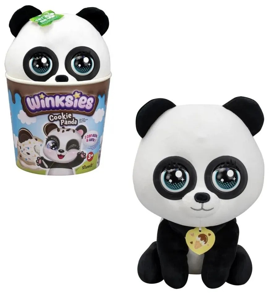 Winksies - Cookie Panda, čierna/biela
