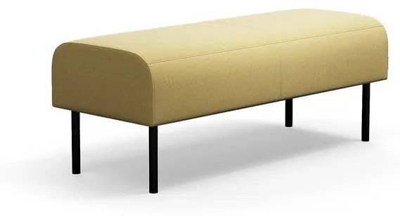 Modulárna pohovka VARIETY, 2-miestna, látka Pod CS, žltá