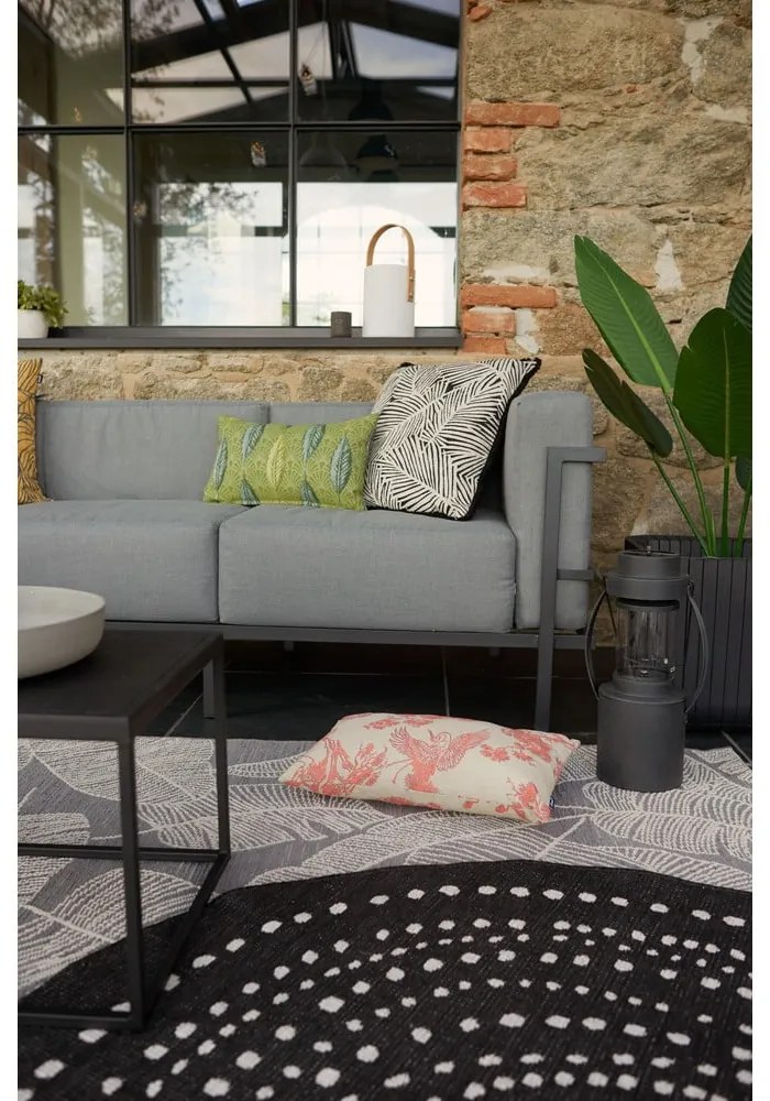 Grafitovosivá trojmiestna záhradná pohovka Bonami Selection Bellisima