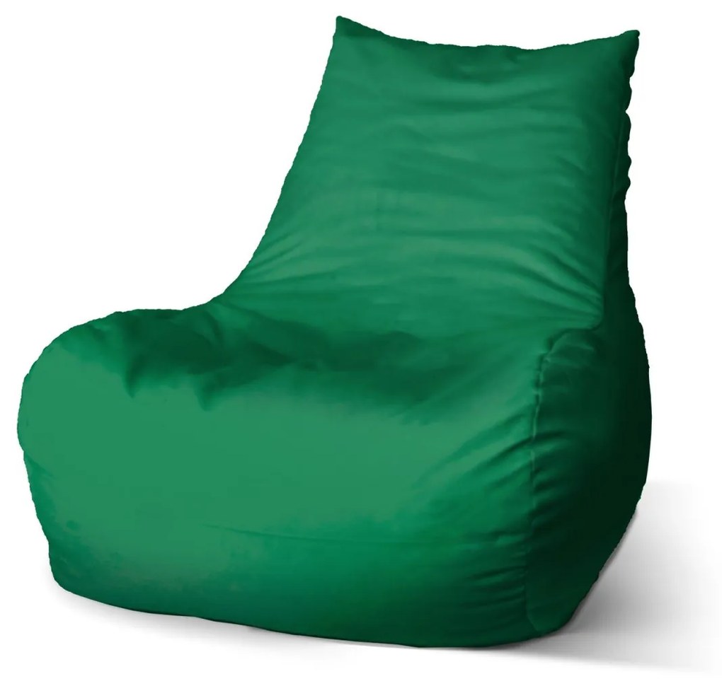 Sablio Sedací vak Bean Bledozelená - 100 x 90 x 45 cm