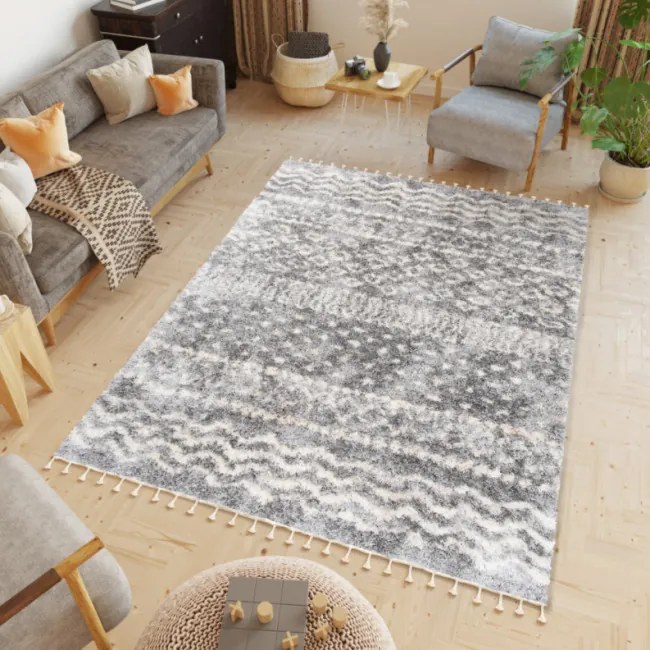 Koberec AZTEC FA60B EJF tmavosivý