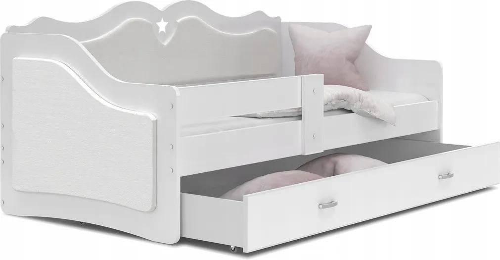 GL Detská posteľ Lalila Farba: Biela, Rozmer: 160x80