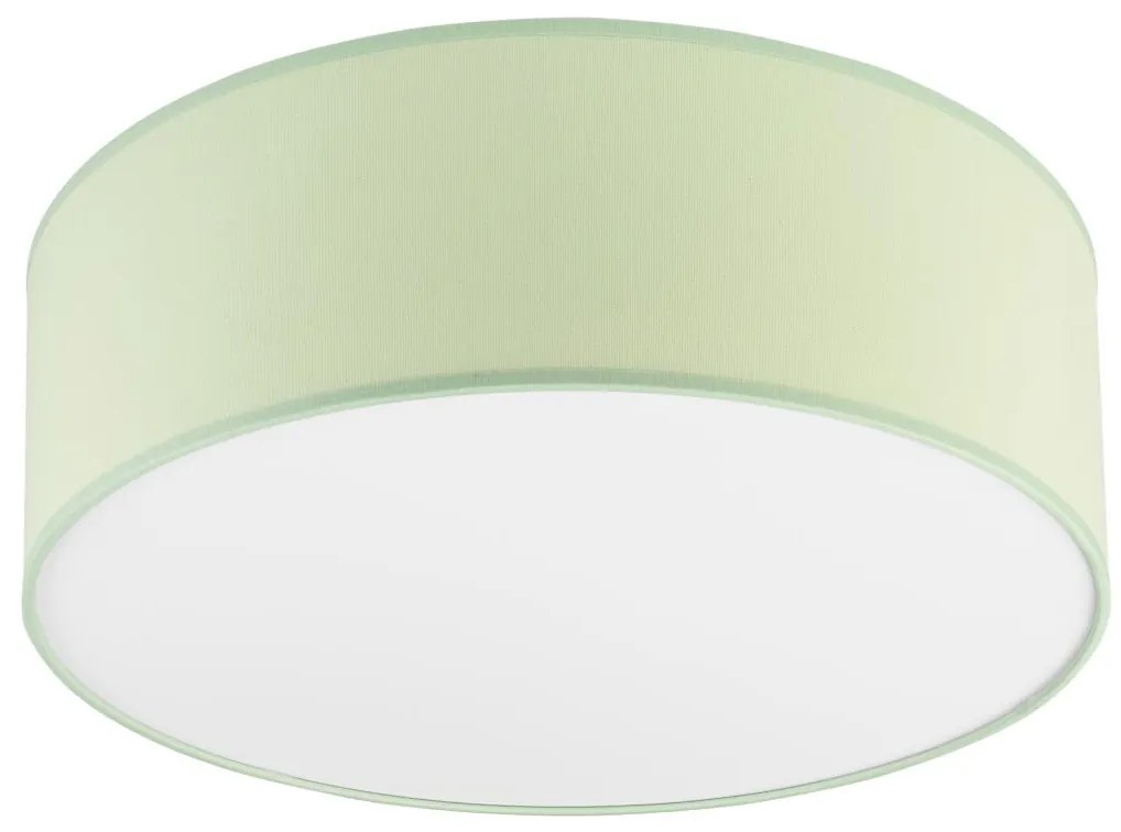 Stropné svietidlo SIRJA PASTEL 1xE27/60W/230V pr. 35 cm zelená