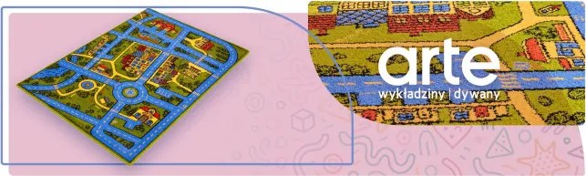 Koberec Weltom Weliro Mesto modrý