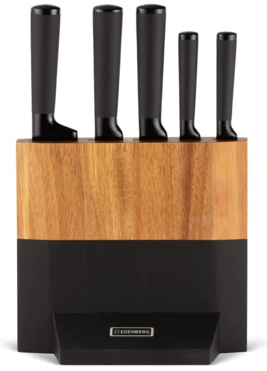 6 dielna sada nožov v praktickom stojane