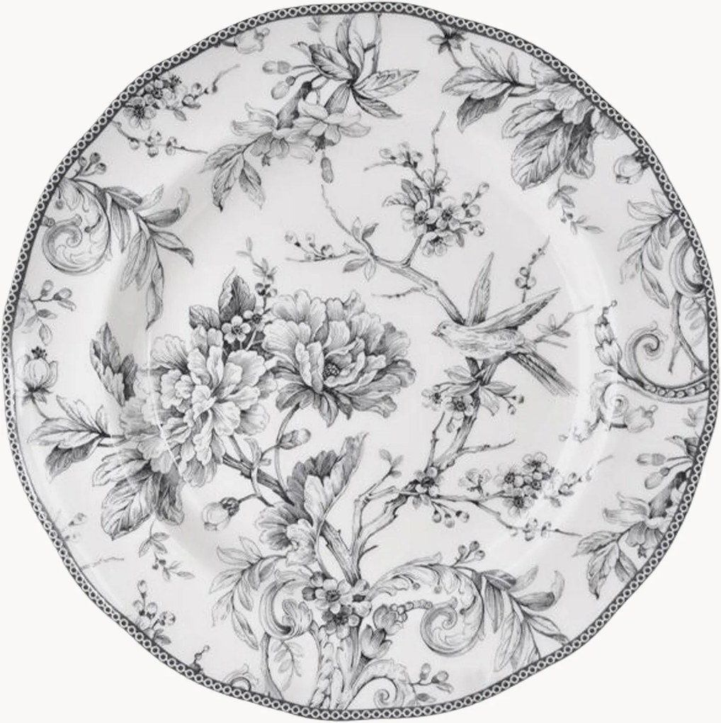 Porcelánové taniere na ovocie Mayfair, 6 ks
