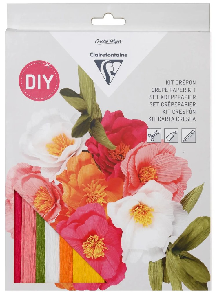 Kreatívna súprava – Kytica z krepového papiera
