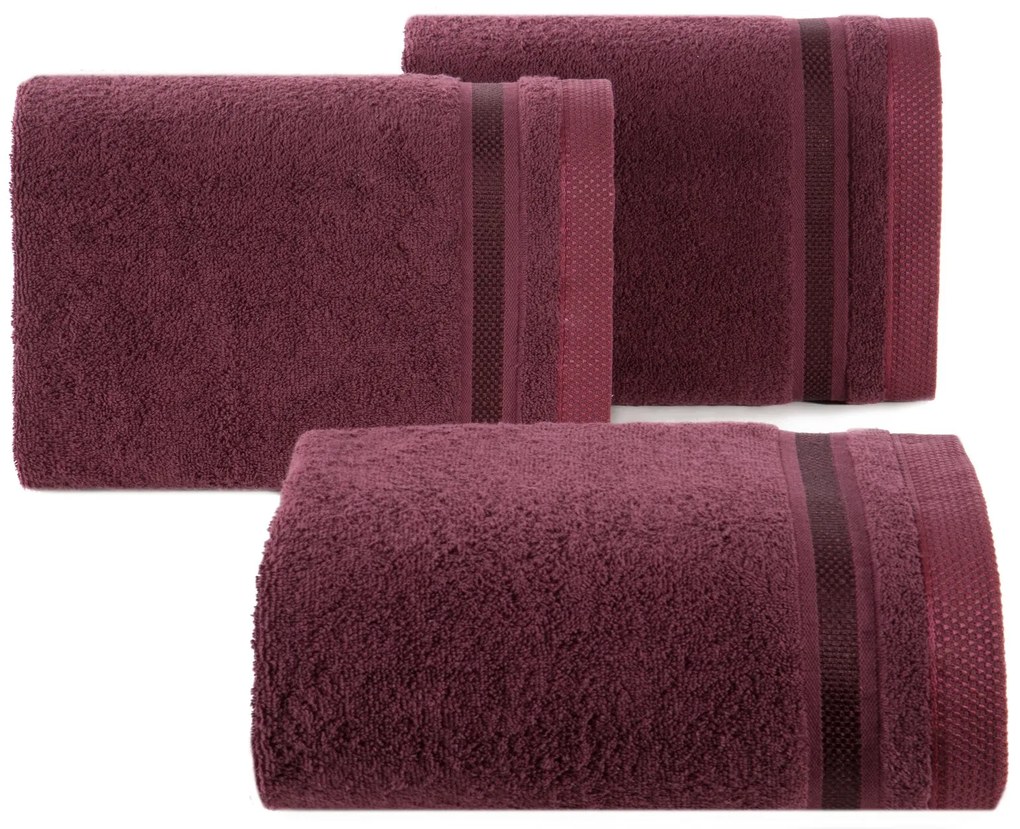 FROTÉ UTERÁK ABBIE 30X50 CM BORDOVÁ