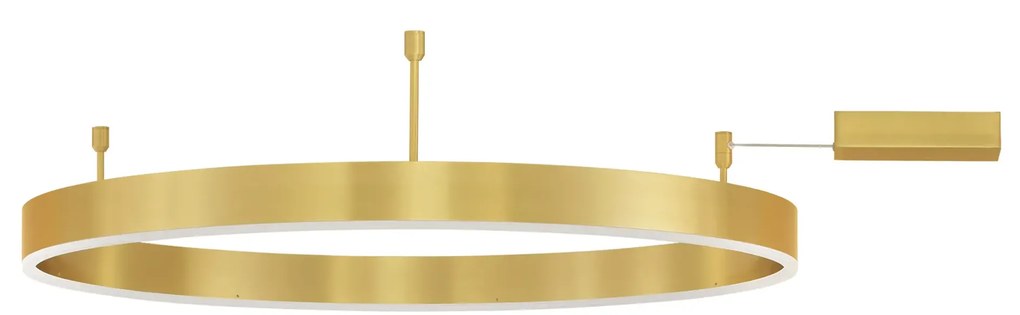 Stropné svietidlo LED so stmievaním Motif 80 zlatá