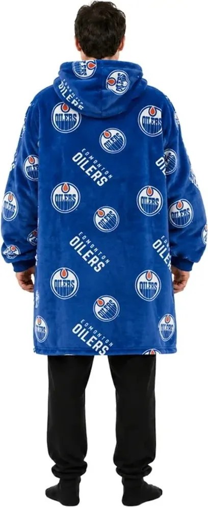 Mikinová televízna deka NHL Edmonton Oilers – veľ. M