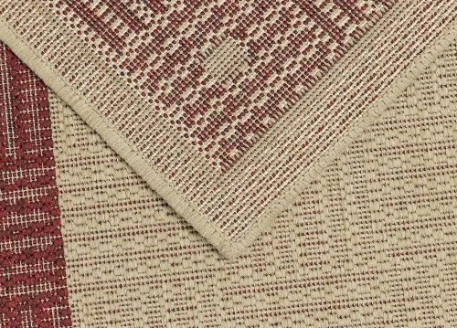 Koberce Breno Kusový koberec SISALO 879/J84 Red, červená, viacfarebná,160 x 230 cm