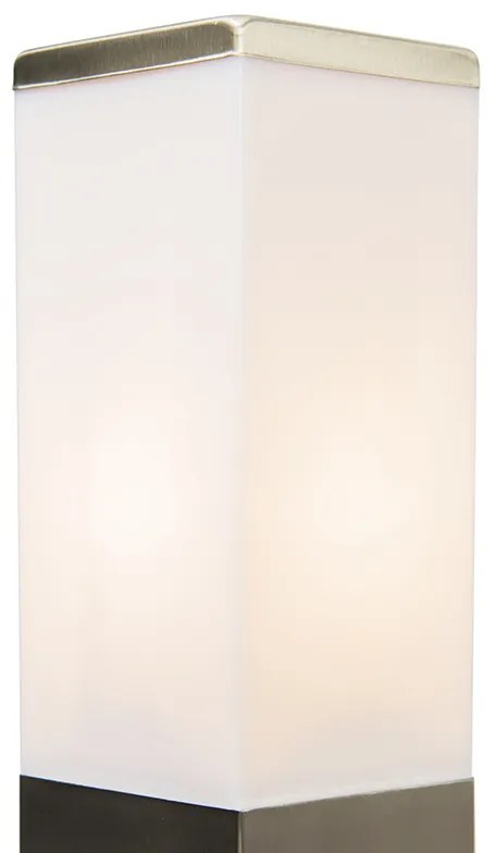 Inteligentná vonkajšia lampa 45 cm oceľ vrátane Wifi P45 - Malios