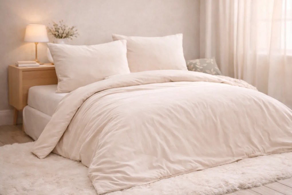 INTERMEDIC SK Posteľná obliečka Béžová 140x200/70x90 cm