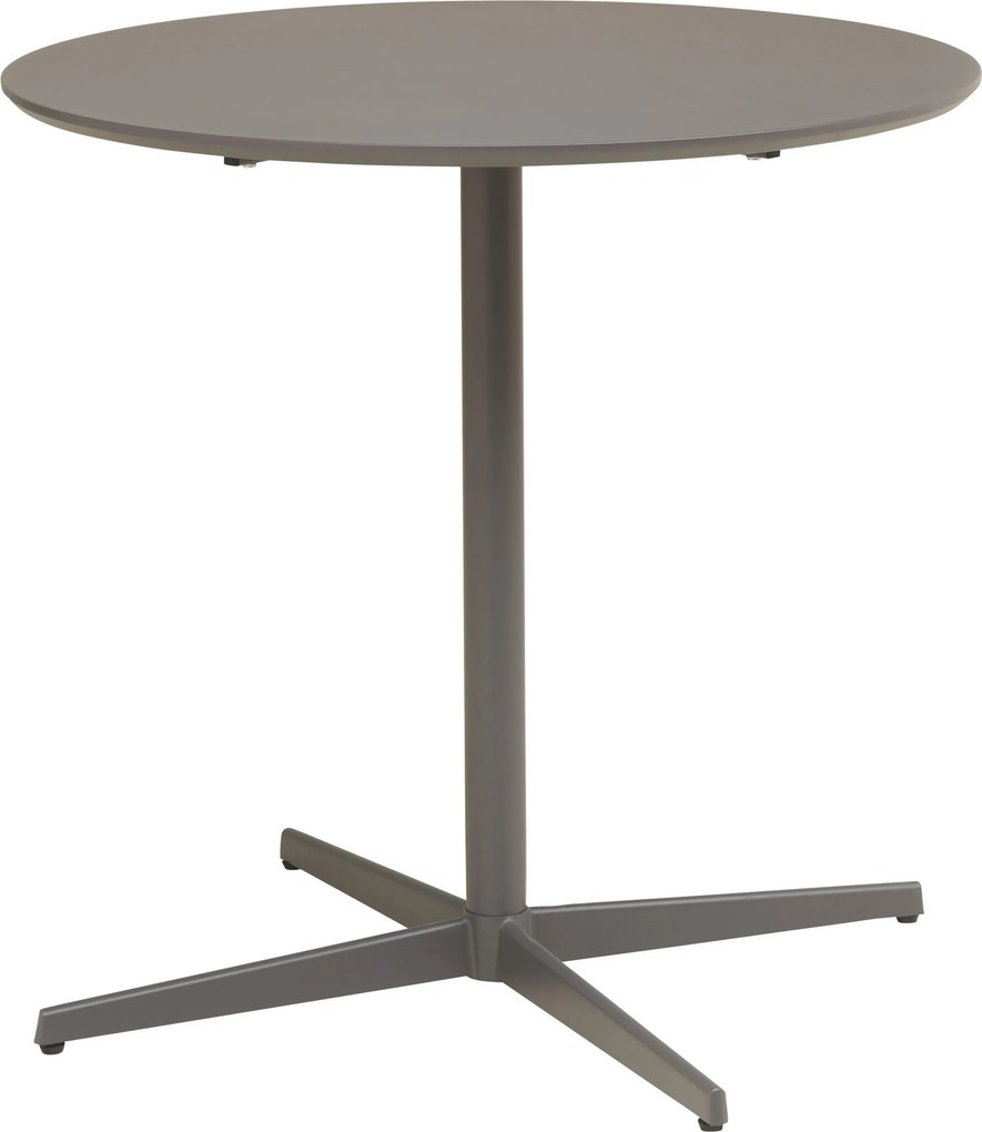 XXXLutz JEDÁLENSKÝ STÔL, sivá, 80/76/80 cm P & B - Stoly - 002540026602