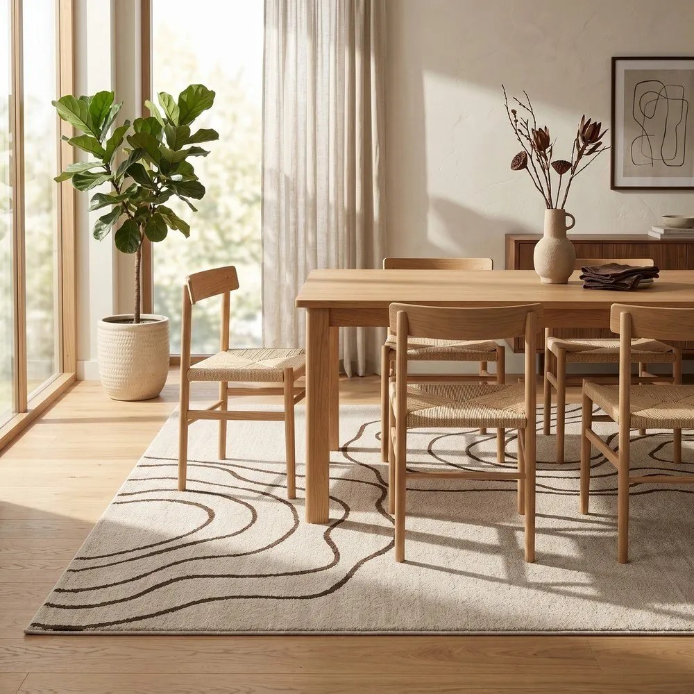 Béžový koberec 160x230 cm Pulse – ESTE