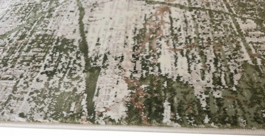 DC Koberec Exclusive 339 krémová zelená Rozmer: 80×150 cm