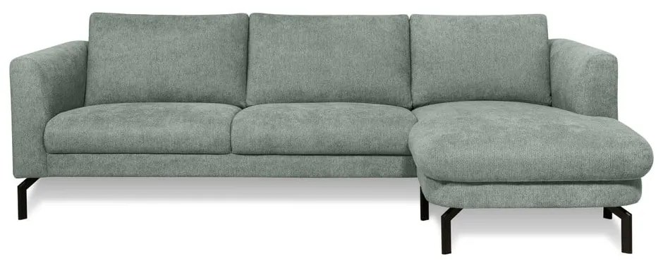 Svetlosivá rohová pohovka (pravý roh) Gomero – Scandic