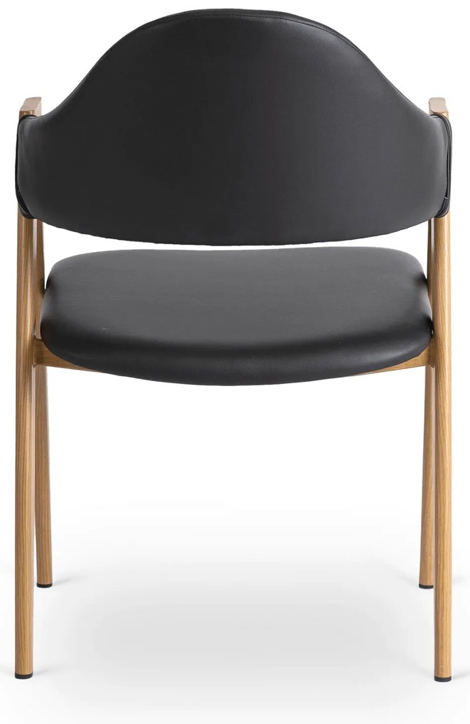 PROXIMA.store - Čalúnená jedálenska stolička WILLY FARBA: sivá