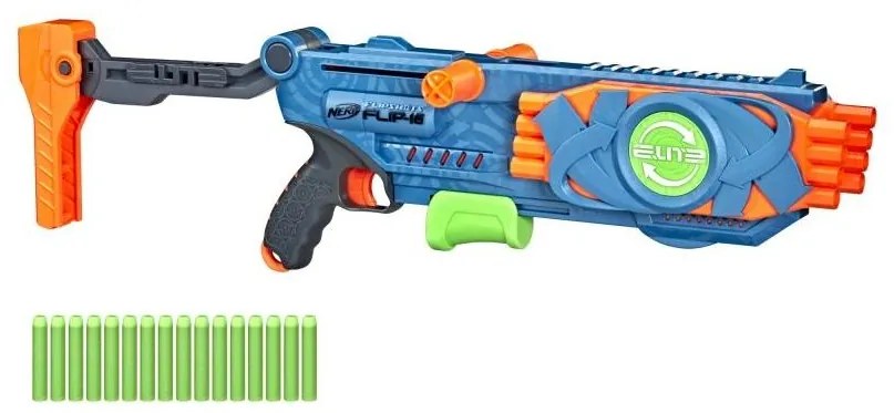 Nerf - Detská pištoľ Elite 2.0 Flip-16 s príslušenstvom