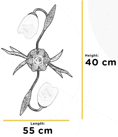 ONLI - Stropné svietidlo SONIA 2xE14/6W/230V