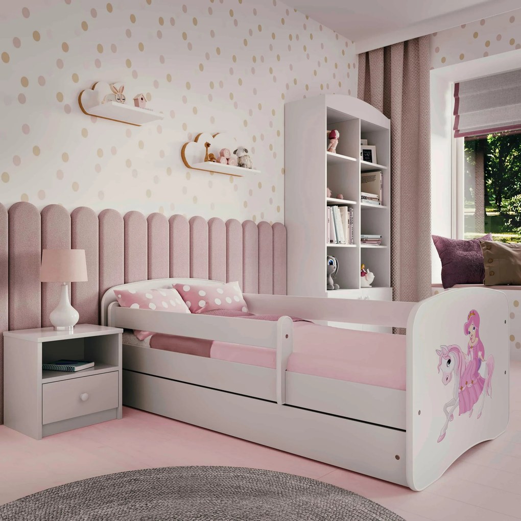 XXXLutz POSTEĽ PRE DETI A MLÁDEŽ 80/160 cm, biela MID.YOU - Detské izby - 002142000246