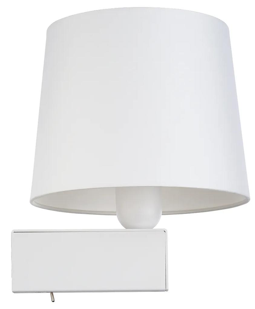 NOWODVORSKI Nástenná moderná lampa CHILLIN, 1xE27, 40W, biela