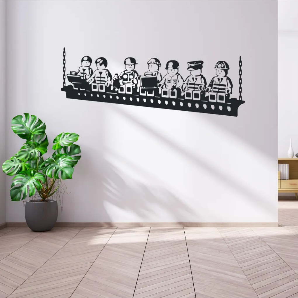 Samolepka na stenu "Lego postavičky" 56x150cm