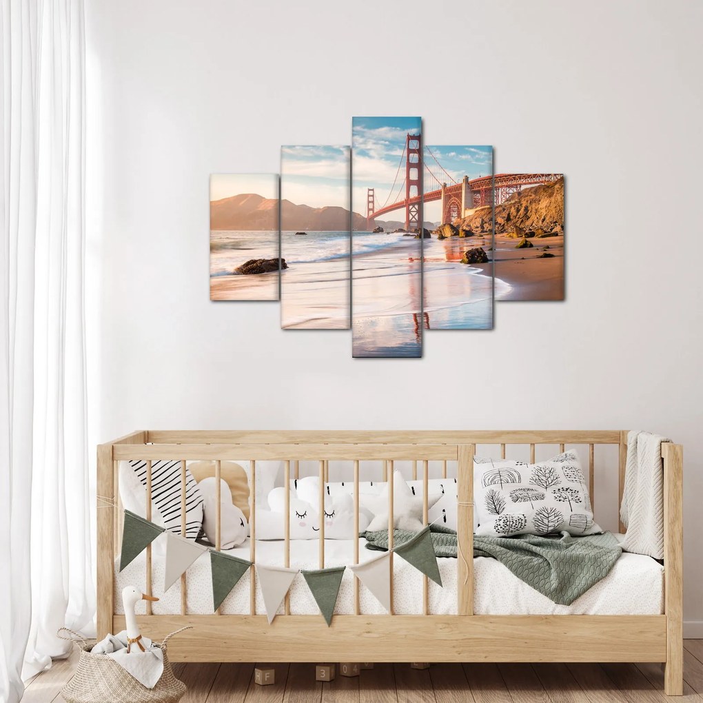 Obraz - Golden Gate Bridge (150x105 cm)