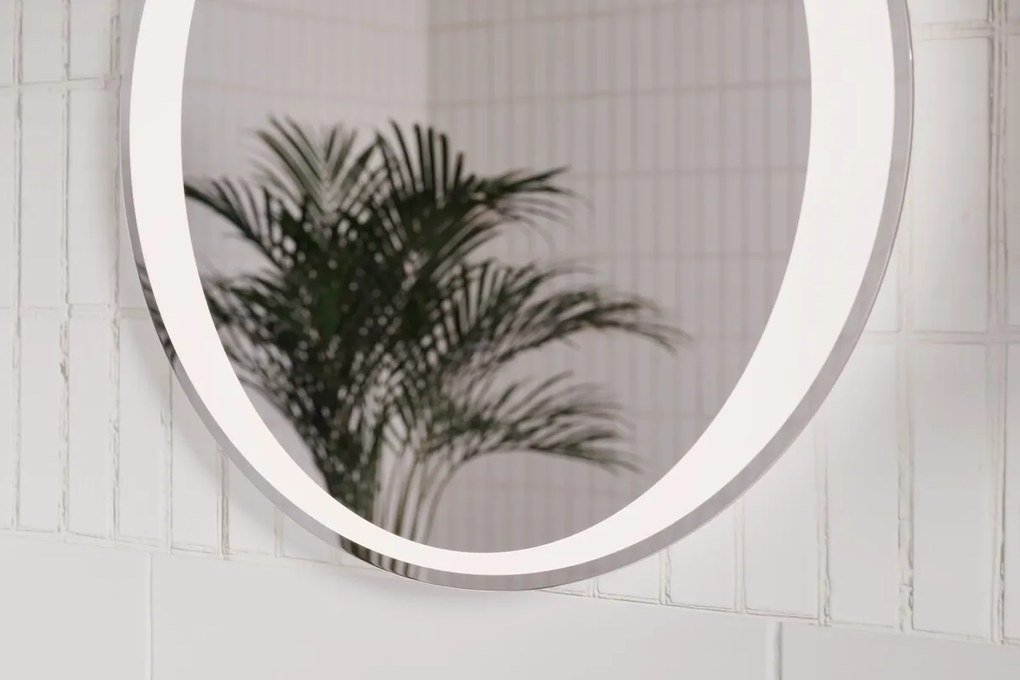 Nástenné LED zrkadlo do kúpeľne AURELIA 80 cm neutrálne