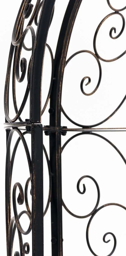 Oblúk na ruže Rosie s lavičkami - Bronzová