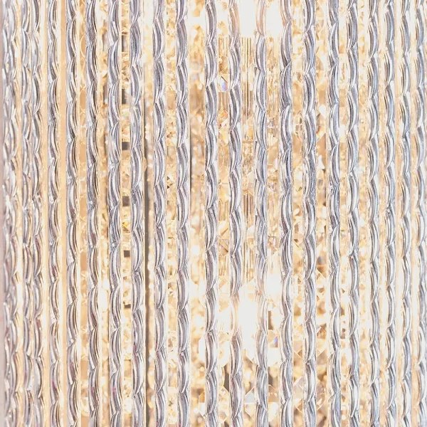 Endon 81978 - Krištáľové nástenné svietidlo GALINA 2xG9/25W/230V lesklý chróm