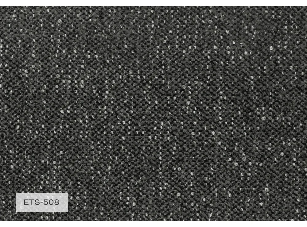 Tmavosivá rozkladacia rohová pohovka (pravý roh/do tvaru "U") Charming Charlie – Miuform