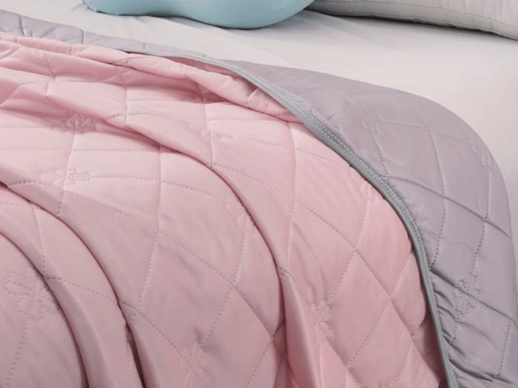 Chladiaca letná prikrývka ELARIA, ružová Rozmer: 140 x 200 cm