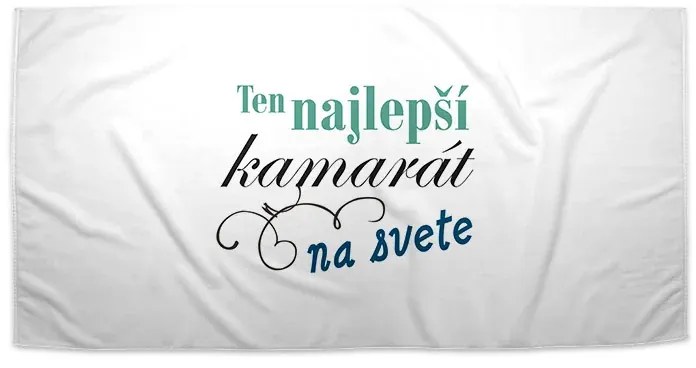Sablio Uterák Najlepší kamarát na svete - 70x140 cm